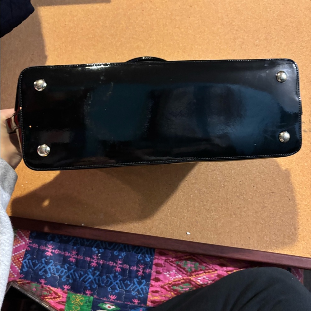 Coach Black Signature Satchel - Picture 2 of 7